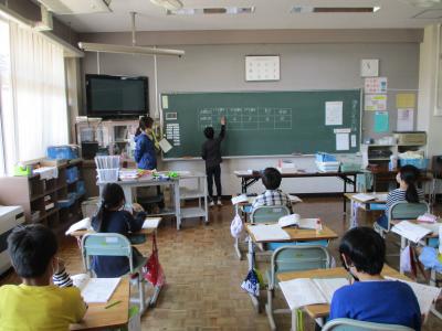 ３年考えを発表