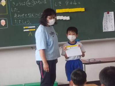 みんなに説明