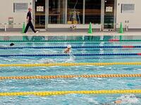 水泳　平泳ぎ２００ｍ、１００ｍ