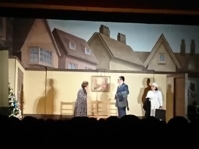 公演の一コマ