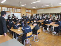1年国語の授業の様子